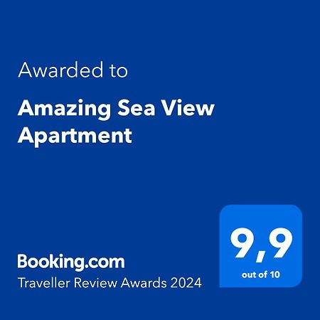 Amazing Sea View Apartment (Adults Only) Chrissi Akti Chania Exterior foto