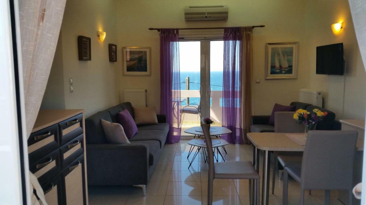 Amazing Sea View Apartment (Adults Only) Chrissi Akti Chania Exterior foto